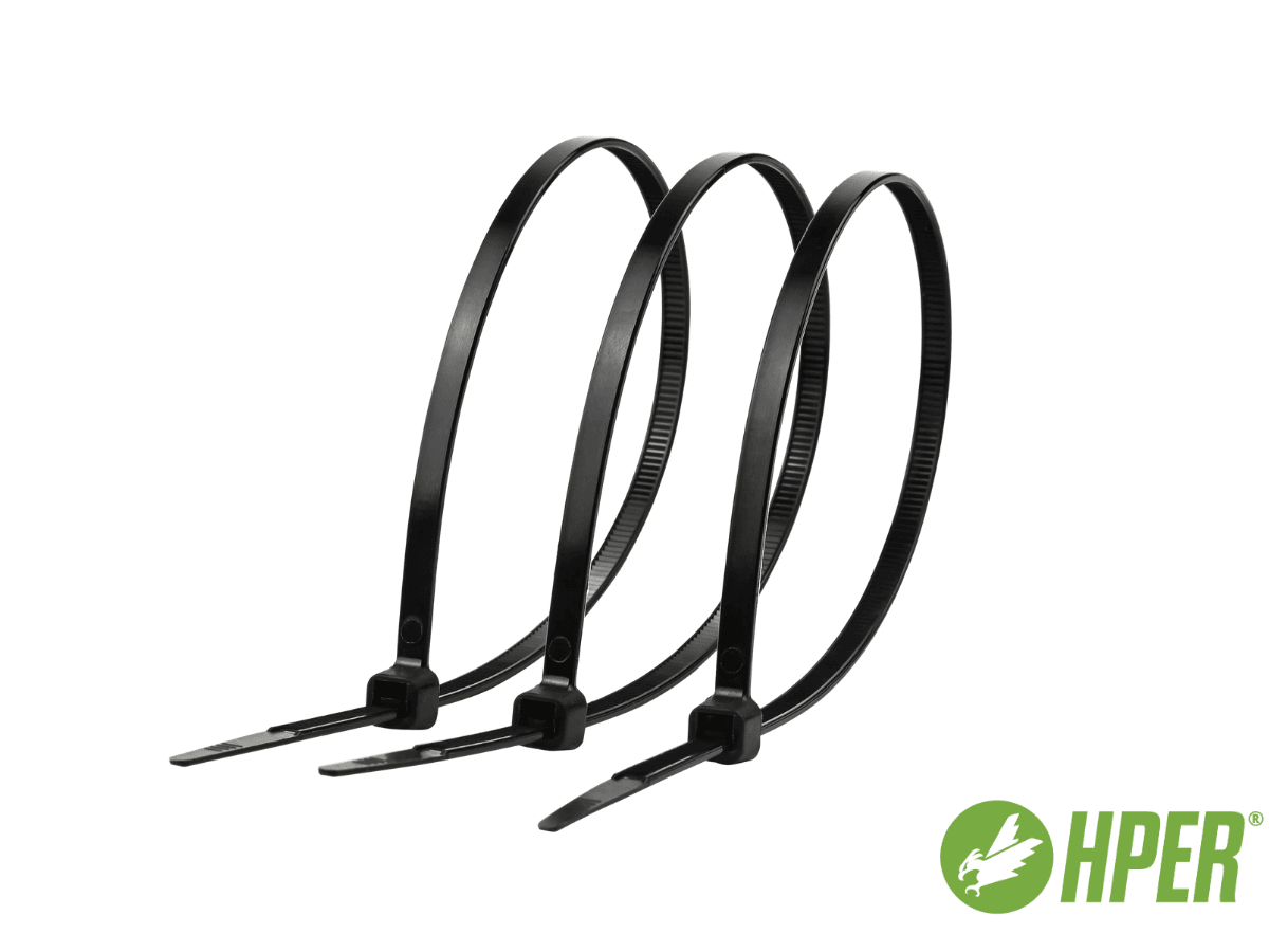 Kabelbinder schwarz 4,8 x 290 mm UV-beständig - OEG Webshop